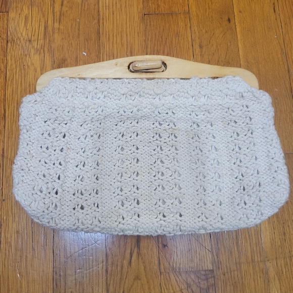 Vintage Knit Clutch - Picture 1 of 5